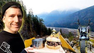 Cooking Off-Road: Epic Beef Dip Sandwich MiniBike Camping Edition!