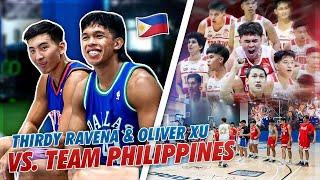 Thirdy Ravena and Oliver Xu vs. Philippines Team!