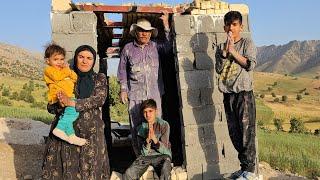 Amazing Nomadic Life: How This Family Built a Toilet with Minimal Resources?