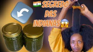 Segredo das indianas para cabelos longos 