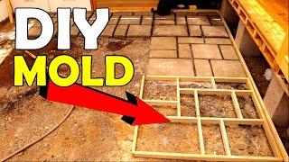 How to Make a Wooden Mold For Concrete Pavers Like a Pro (S1 Ep18)