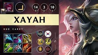 Xayah ADC vs Sivir - KR Challenger Patch 25.07