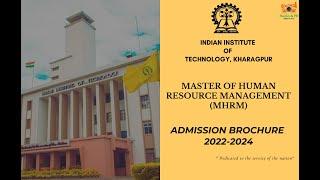 MHRM IIT Kharagpur Admission | 2022-2024 Batch | CAT 2021 | Placement Report