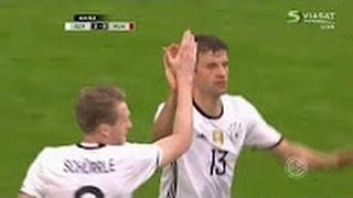 Thomas Mueller Goal Germany vs Hungary 2-0~International friendlies 2016