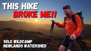 THIS HIKE BROKE ME ‼️ | Solo Hike & Wildcamp | Lake District