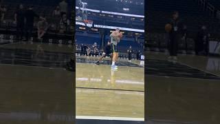 Nikola Jokic warming up #nba #basketball #nbahighlights #shorts #fyp #nuggets #sports #hoops