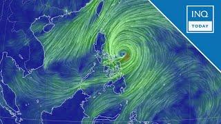 Tropical Storm Kristine slightly intensifies; Signal No.2 in 5 areas | INQToday