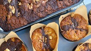 Chocolate Banana Bread that’s made from blackened bananas! 