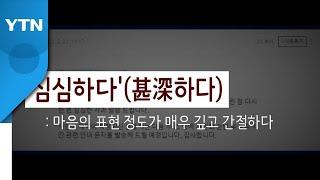 [영상] '심심한 사과'가 키운 MZ세대 문해력 논란 / YTN