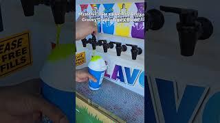 Have you tried this secret Flavors? Kona Ice Day| Kona Ice Snow Cone Truck #konaice #teluguvlogusa