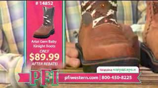 Shopping Western Style - Episode 4 - western wear tent sale, Ariat boots, saddles