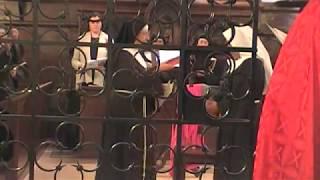 Rito Toma de Hábitos de Andrea Hernández en la Comunidad de Monjas Clarisas de Villaviciosa