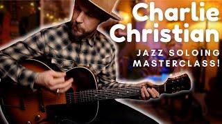 I've Found a New Baby - Charlie Christian. This solo is full of amazing, simple jazz licks! (Lesson)
