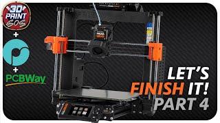 PRUSA MK4S KIT - LET'S FINISH IT! - LIVE BUILD - PART 4