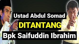 Ustad Abdul Somad di Tantang Pendeta Saifuddin Ibrahim