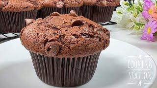 Double Chocolate Muffins Recipe! Simple and very tasty!