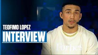 Teofimo Lopez Hints at 147 Pound Title Fight | INTERVIEW