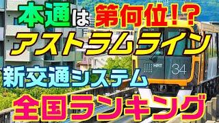 ＜J19＞ 新交通システム 駅 乗降客数 全国ランキング 乗降客数ランキング  ゆりかもめ 日暮里舎人ライナー 神戸新交通 アストラムライン 新橋駅 日暮里駅 三宮駅