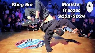 Bboy Rin monster freeze combos from 2023-2024