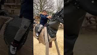 Horse Ride  @hobbledown Hounslow #shorts #viralshorts #ytshorts #fyp #themepark #amusementpark