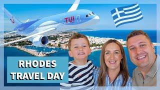 Travel Day | Manchester to Rhodes | Flying with Tui on the 787-8 Dreamliner