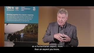 Vladimir Sahkorow discusses the history of the UN Environment/OCHA Joint Unit