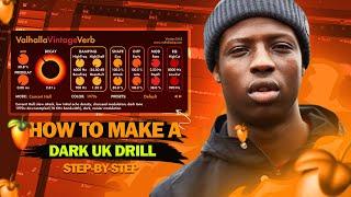 HOW TO MAKE A DARK DRILL BEAT  LIKE GHOSTY (UK Drill Tutorial - FL Studio)