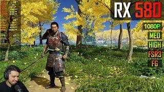 RX 580 8GB - Ghost of Tsushima - Surprisingly Good