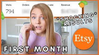 Etsy Print On Demand Shop | My First Month's *RESULTS*  Etsy Beginner Tips in 2023