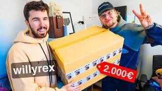 LE REGALO A WILLYREX UNA MYSTERY BOX DE 2000€!! (Caja misteriosa)