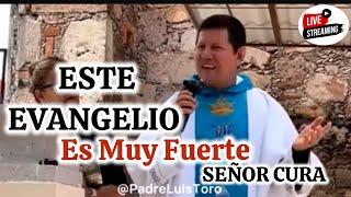 El EVANGELIO que NADIE Quiere ESCUCHARy Que El Padre Luis Toro Se Los HIZO SABER 