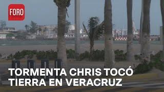 Alerta en Veracruz por crecida de ríos por la tormenta Chris - Las Noticias