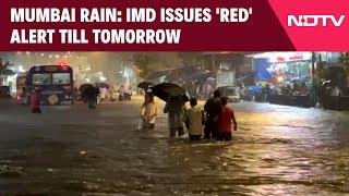 Mumbai Heavy Rain Today | Mumbai, Commuters Stranded; Schools, Colleges Shut Tomorrow