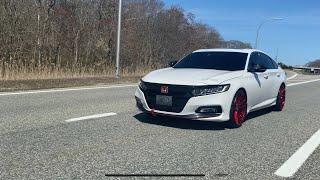 Rohana Rf2 red wheels on 2019 Honda Accord