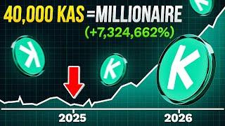 How Much Will 40,000 $KAS Be Worth In 2025? Kaspa Price Prediction!!