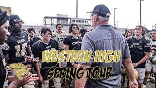  Western High School Football Spring Tour 2023 