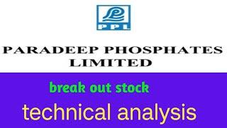 PARADEEP Phosphates LIMITED SHARE PRICE TODAY | PARADEEP Phosphates LIMITED BREAK OUT STOCK !!