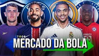 MERCADO DA BOLA 2025 - 80 M por MATHEUS CUNHA, ARNOLD ACERTA com REAL, BALOTELLI, LÉO LICK E +