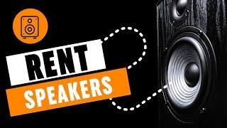 Rent Speakers in NYC | Best Speaker Rental New York NJ CT PA MD MA DC