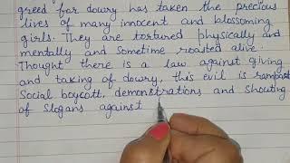 write a letter to the editor of a newspaper/write a letter social evil of dowry system