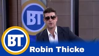 Robin Thicke stops by Breakfast Television!