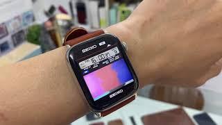 SEIKO TV Apple Watch - The Face Watch