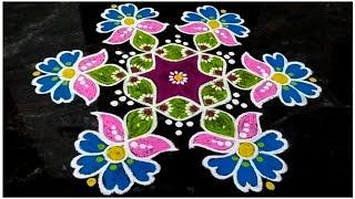 Margazhi Matham Special Rangoli Design / 2025 New Year Rangoli / Sashti Pooja / Kolam / Easy Mugulu