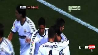 ‫هدف ريال مدريد الثاني امام برشلونة [26_2_2013] رونالدو