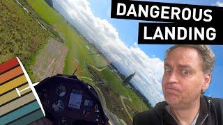 Spectacular Near Crash Landing: Gliding Instructor Reacts!
