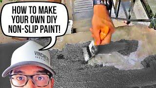 How To Make Your Own DIY No Slip Paint / Anti Slip Paint / Non-Slip Paint