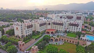 Serena Hotel Islamabad Pakistan Aerial Drone Footage 2022 4K UHD