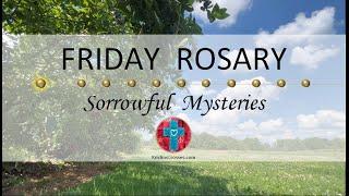 Friday Rosary • Sorrowful Mysteries of the Rosary  August 2, 2024 VIRTUAL ROSARY - MEDITATION