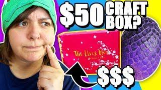 IS IT WORTH IT? Reviewing a 50$ Craft Subscription Box after trying Crayola CIY Box