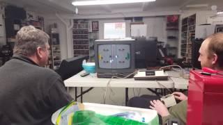 The  Magnavox Odyssey: John and Russ play Hockey